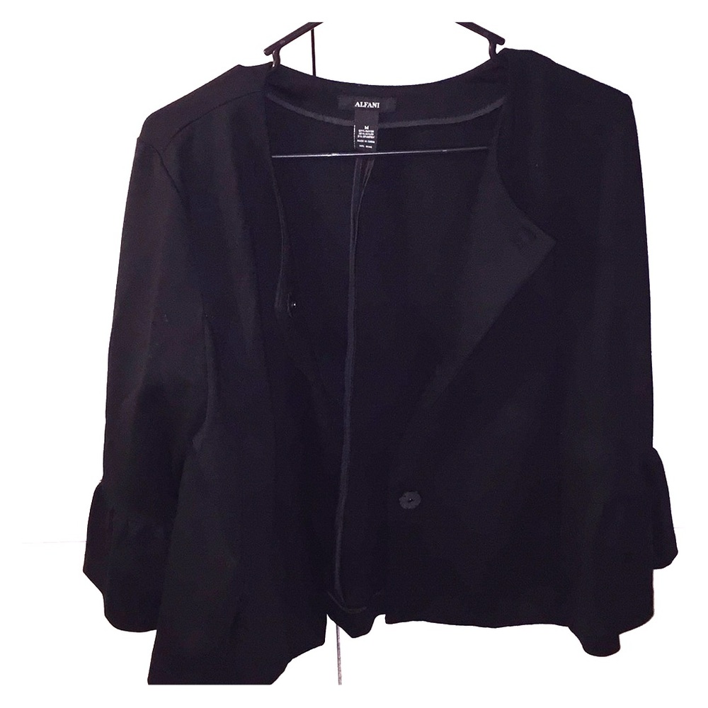 Black Alfani Jacket - Women’s M - Cute Sleeves